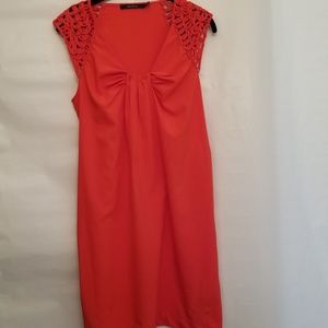 Ark & Co Red Sleeveless Dress in a size Small